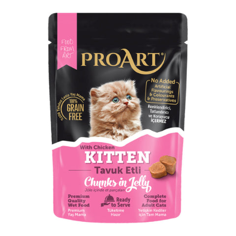 Proart Wet Food Chunks in Jelly 85g