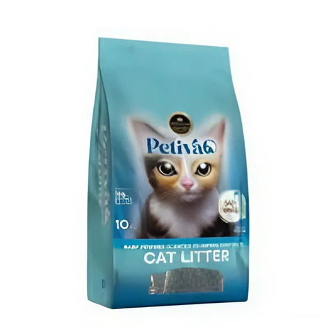Petiva Bentonite Baby Powder Scented Cat Litter 10L