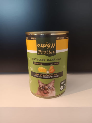 Protien Premium Adult Cat Chicken Chunks with Cheese