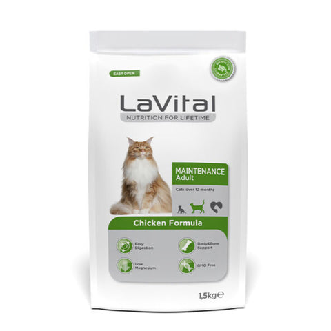 LaVital Adult Cat Maintenance with Chicken Formula 1.5 kg