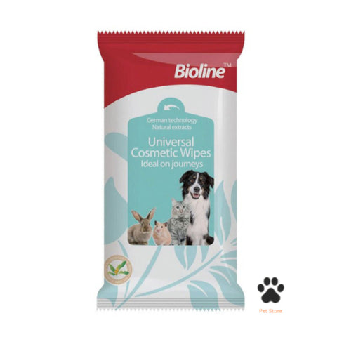 Bioline Universal Cosmetic Wipes 10pcs