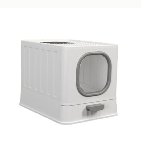 Top Hole Enclosed Cat Litter Box