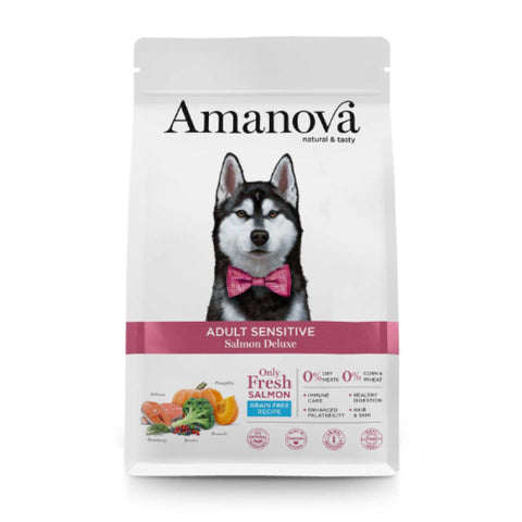 Amanova Adult Sensitive Deluxe Fresh Salmon 2kg
