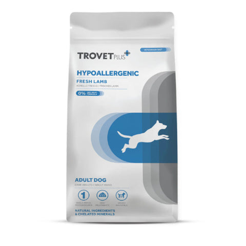 Trovet Plus Adult Dog Hypoallergenic Fresh Lamb 3kg