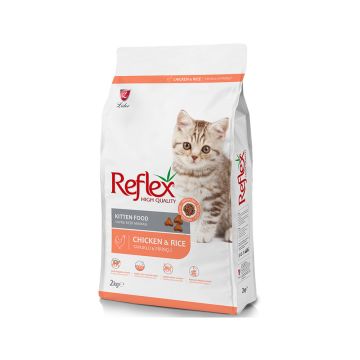 Reflex Chicken and Rice Dry Kitten Food - 2 Kg